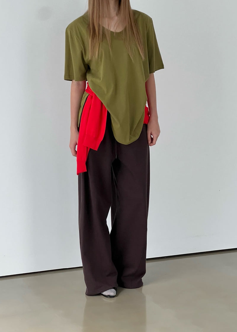 Another Avenue - Korean Women Fashion - #vintageinspired - Side Slit Pants - 12