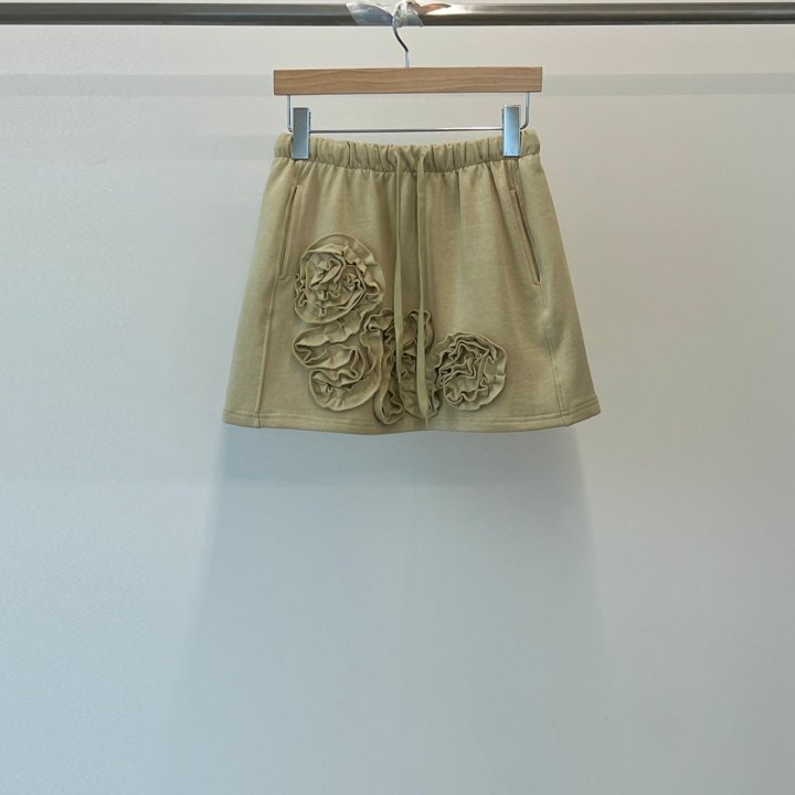 Another Avenue - Korean Women Fashion - #vintageinspired - Handle Flower Skirt - 3