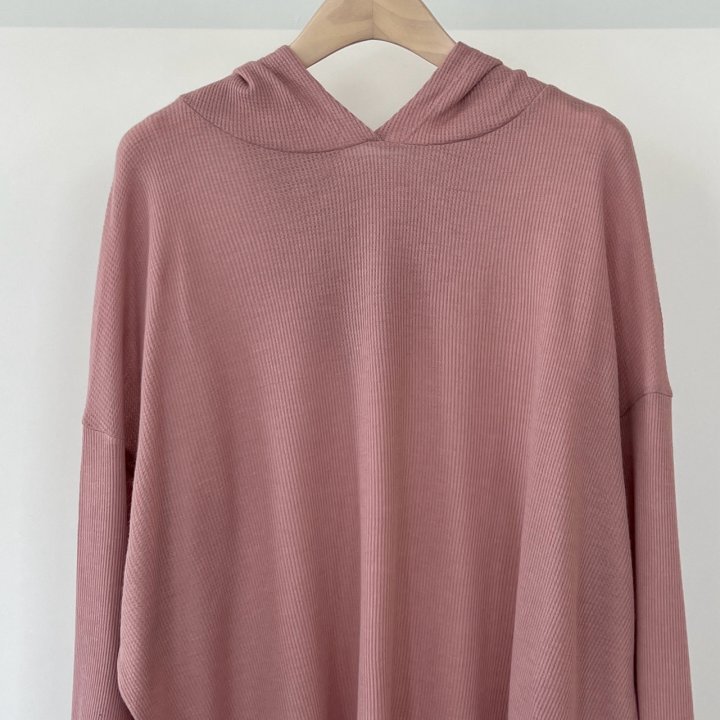 Another Avenue - Korean Women Fashion - #vintageinspired - Wool Waffle Hoodie - 7