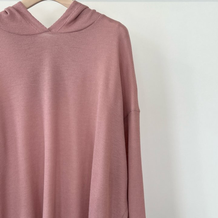 Another Avenue - Korean Women Fashion - #vintagekidsstyle - Wool Waffle Hoodie - 8