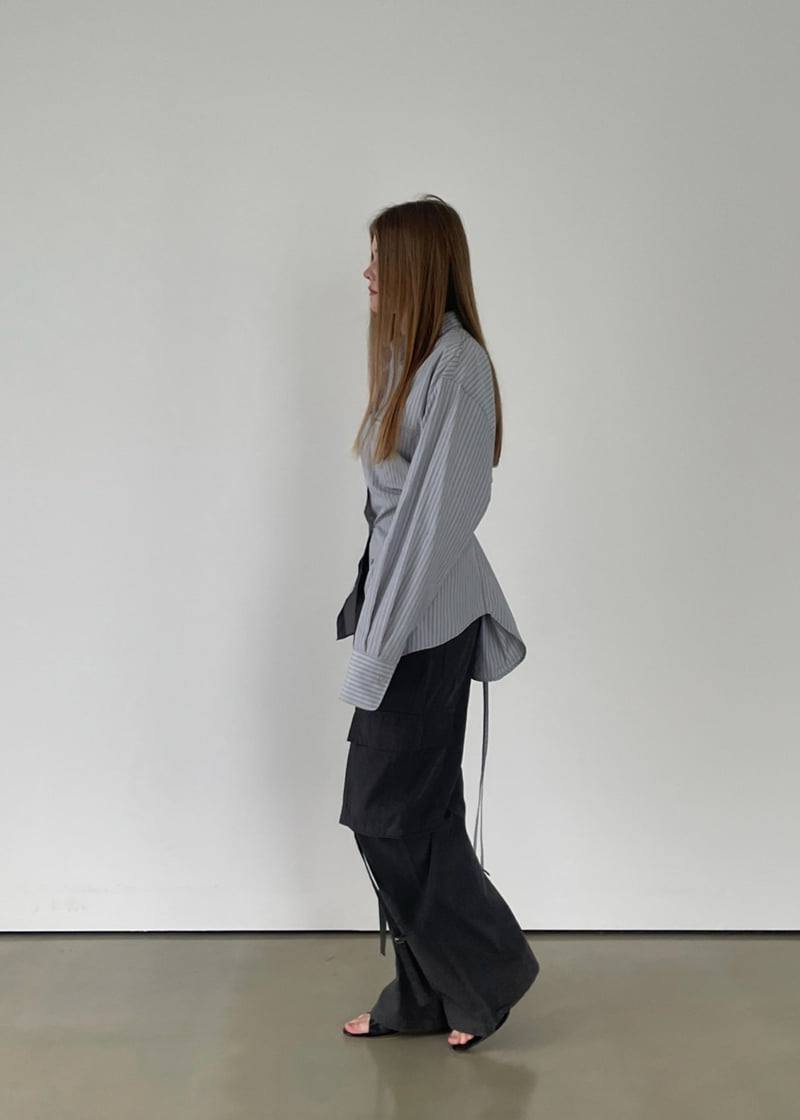 Another Avenue - Korean Women Fashion - #womensfashion - Mine Stripe Shirt - 10