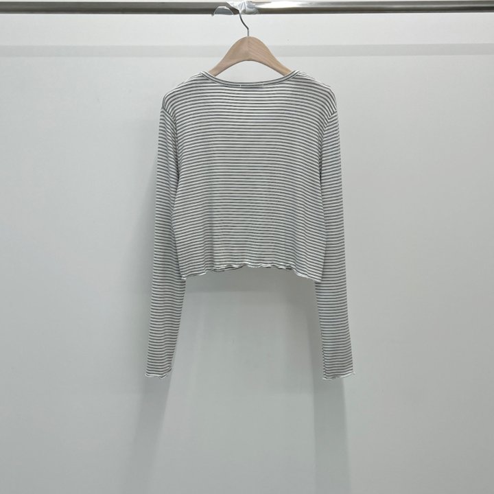 Another Avenue - Korean Women Fashion - #womensfashion - Alex Stripe Cardigan - 10