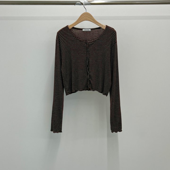 Another Avenue - Korean Women Fashion - #momslook - Alex Stripe Cardigan - 4