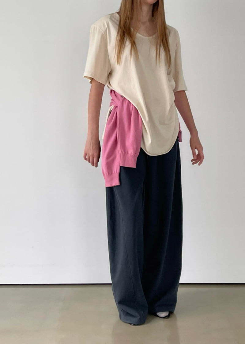 Another Avenue - Korean Women Fashion - #womensfashion - Side Slit Pants - 11