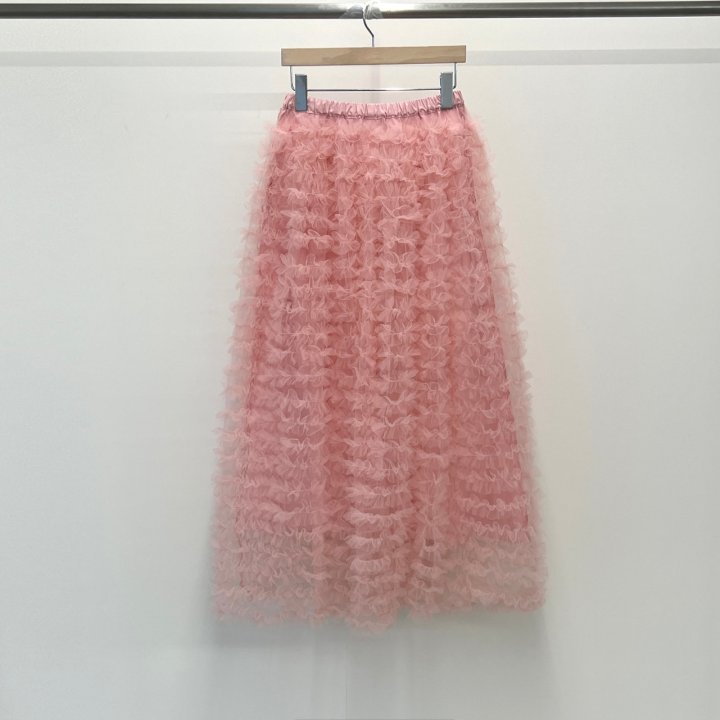 Another Avenue - Korean Women Fashion - #womensfashion - 23 Tiered Mesh Skirt - 9