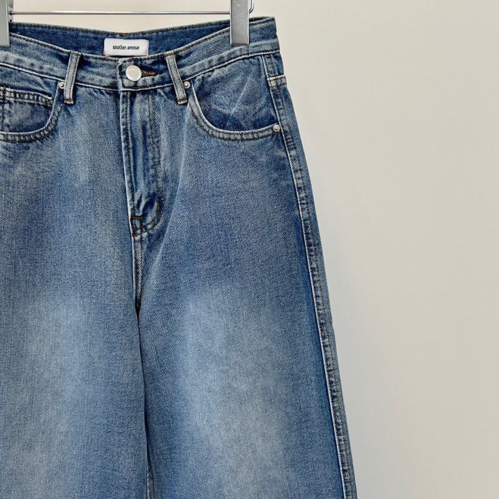 Another Avenue - Korean Women Fashion - #womensfashion - Daily Vintage Denim Pants - 3