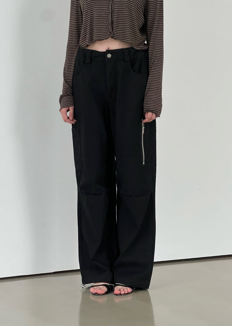 Another Avenue - Korean Women Fashion - #womensfashion - Peach Cotton Cargo Pants - 12