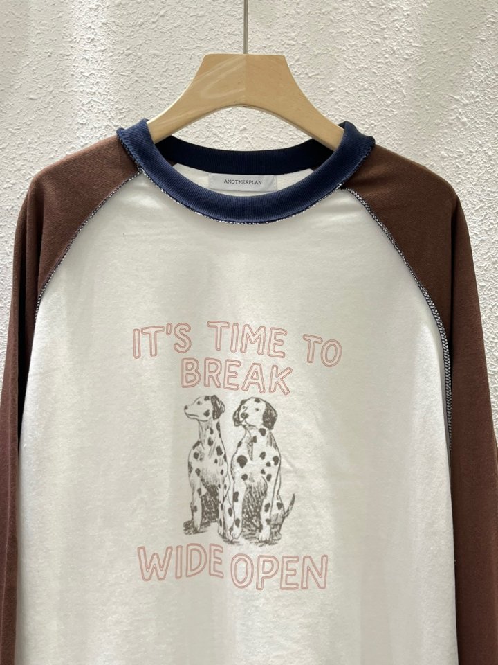 Another Plan - Korean Women Fashion - #momslook - Raglan Animal Tee - 10