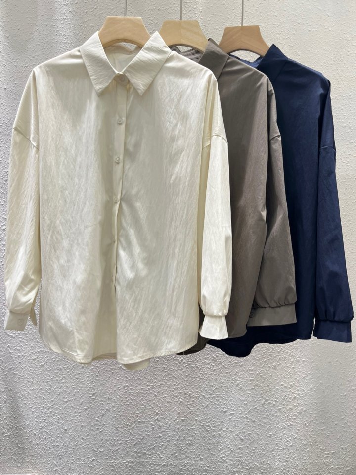 Another Plan - Korean Women Fashion - #momslook - Basic Daily Shirt - 10