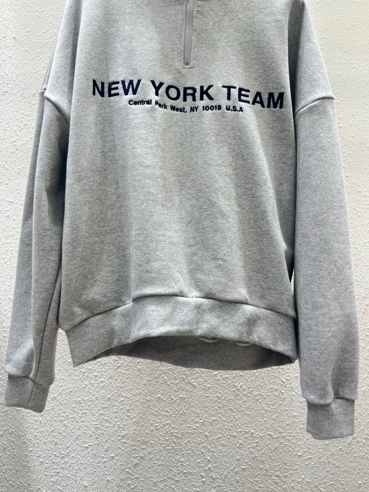 Another Plan - Korean Women Fashion - #momslook - New York Half Zip-up Top - 8