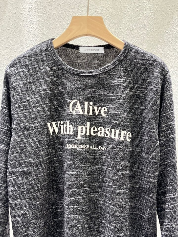 Another Plan - Korean Women Fashion - #restrostyle - Alive Tee - 6