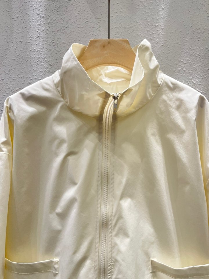 Another Plan - Korean Women Fashion - #pursuepretty - Zip-up String Windbreaker - 4
