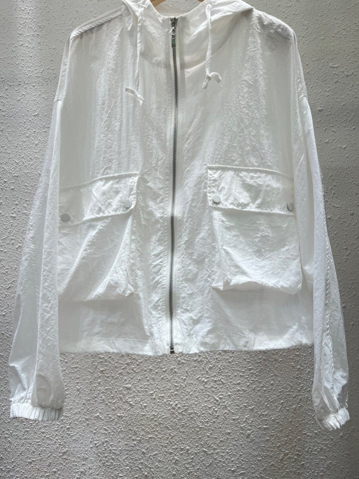 Another Plan - Korean Women Fashion - #restrostyle - Basrak Hood Windbreaker - 2