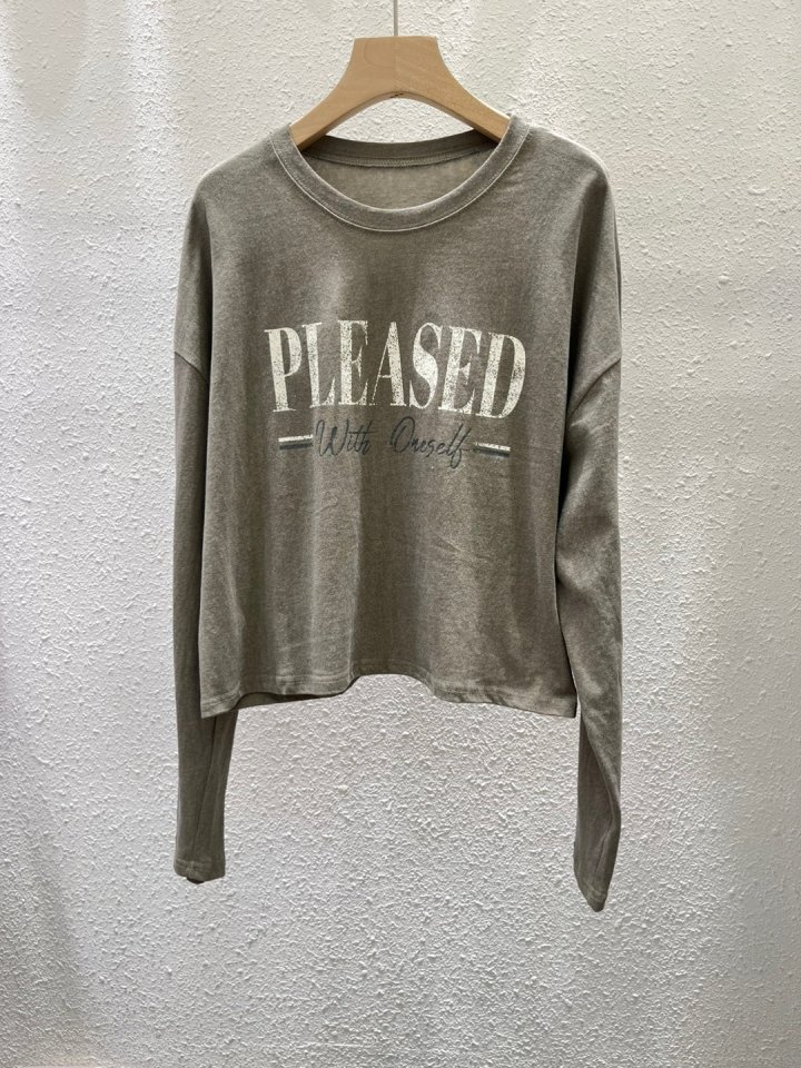 Another Plan - Korean Women Fashion - #shopsmall - Pleased Pigment Tee - 9
