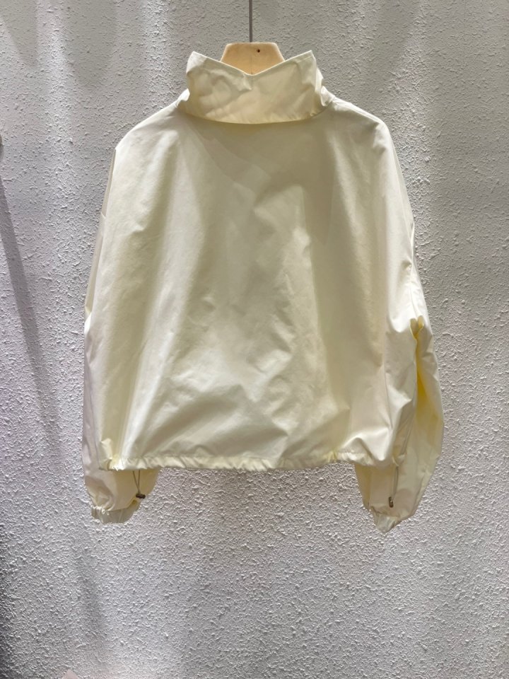 Another Plan - Korean Women Fashion - #shopsmall - Zip-up String Windbreaker - 6