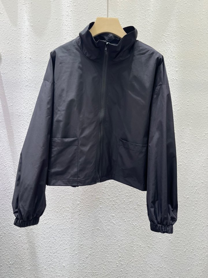 Another Plan - Korean Women Fashion - #thatsdarling - Zip-up String Windbreaker - 7