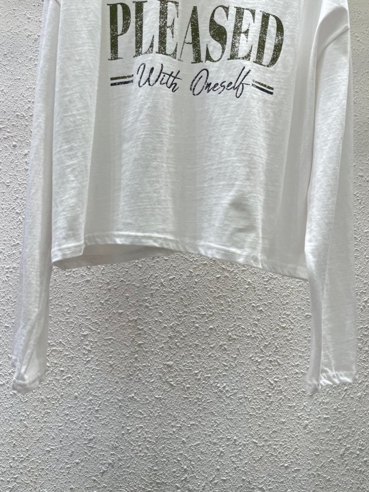 Another Plan - Korean Women Fashion - #womensfashion - Pleased Pigment Tee - 3