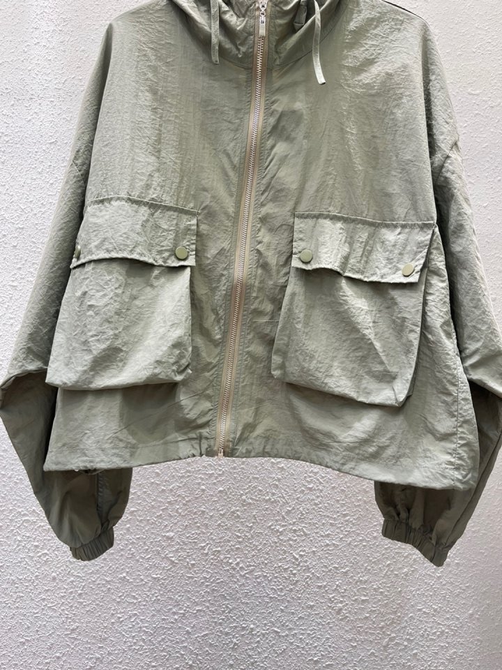 Another Plan - Korean Women Fashion - #womensfashion - Basrak Hood Windbreaker - 10