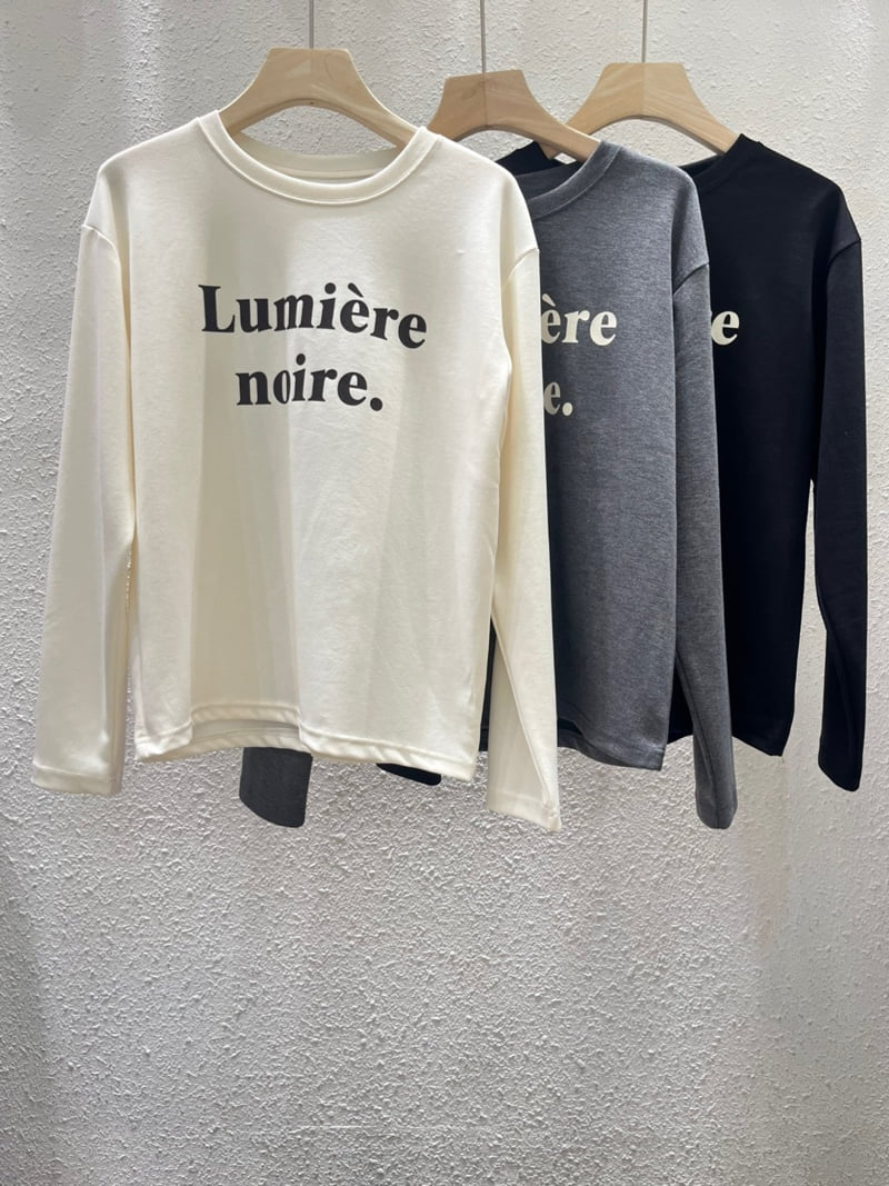 Another Plan - Korean Women Fashion - #womensfashion - Noire Cushion Tee - 12