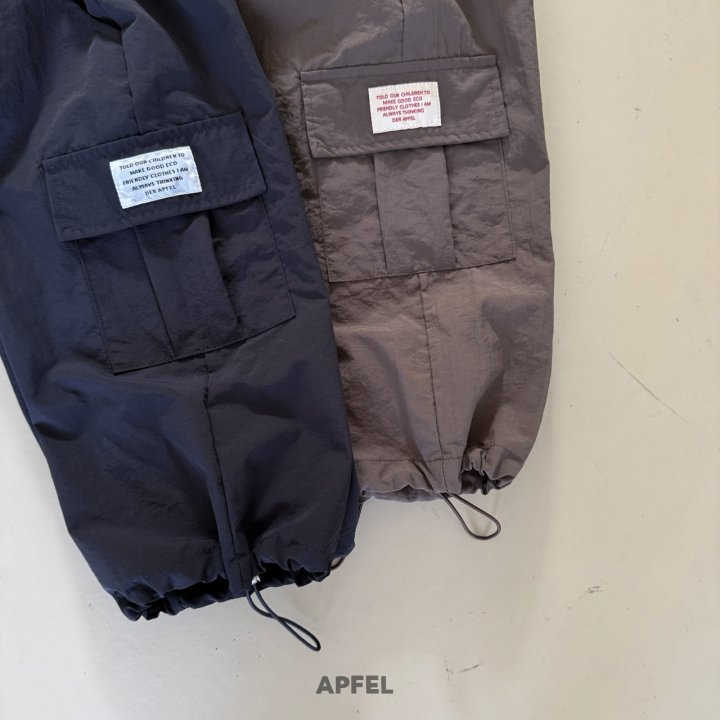 Apfel - Korean Children Fashion - #Kfashion4kids - Sand Cargo Jogger Pants - 9