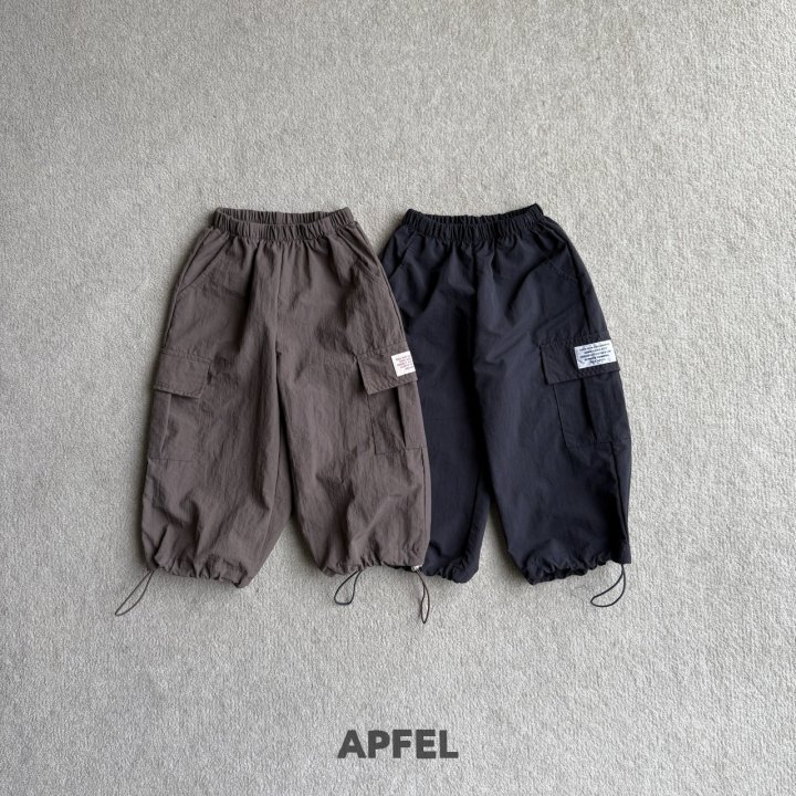 Apfel - Korean Children Fashion - #childofig - Sand Cargo Jogger Pants