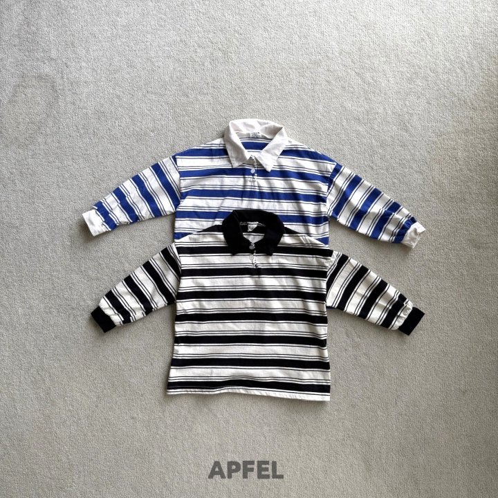 Apfel - Korean Children Fashion - #childrensboutique - Yogurt Collar Tee