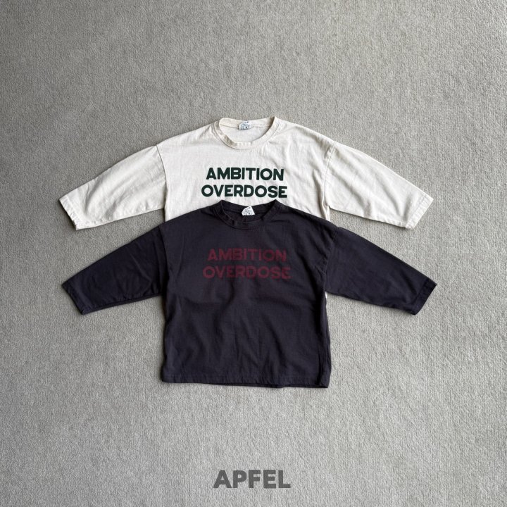 Apfel - Korean Children Fashion - #designkidswear - Double Line Tee