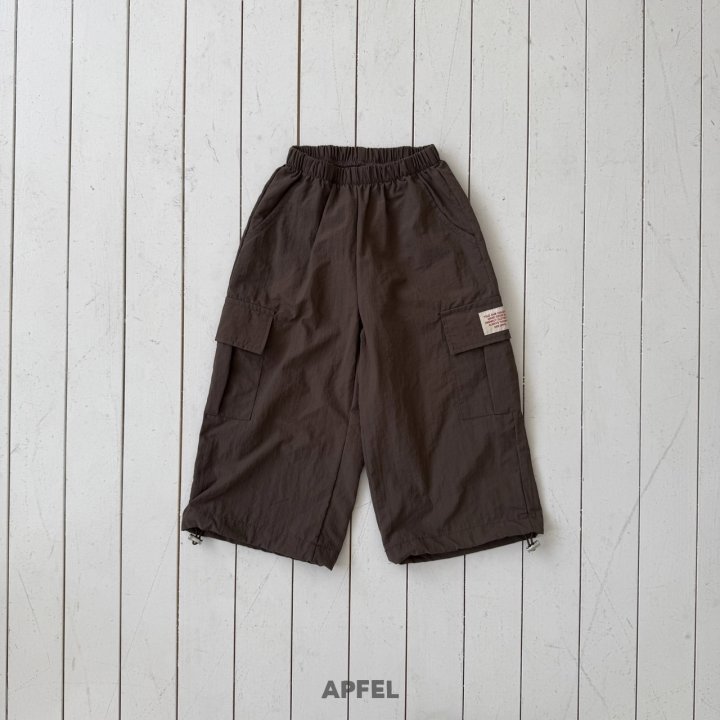 Apfel - Korean Children Fashion - #designkidswear - Sand Cargo Jogger Pants - 3