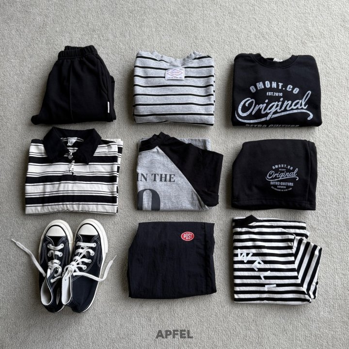Apfel - Korean Children Fashion - #discoveringself - Logo Sweatshirt - 7