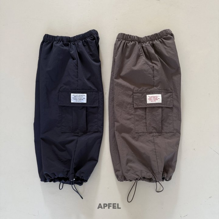 Apfel - Korean Children Fashion - #designkidswear - Sand Cargo Jogger Pants - 4