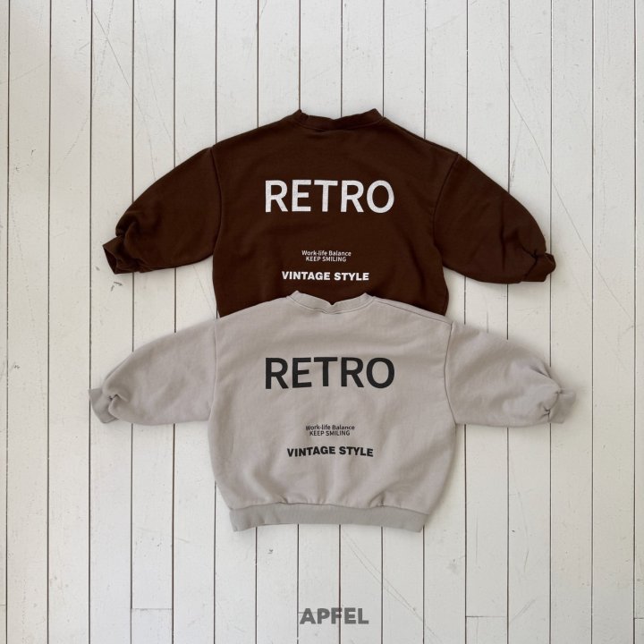 Apfel - Korean Children Fashion - #kidsshorts - Vintage Sweatshirt - 2