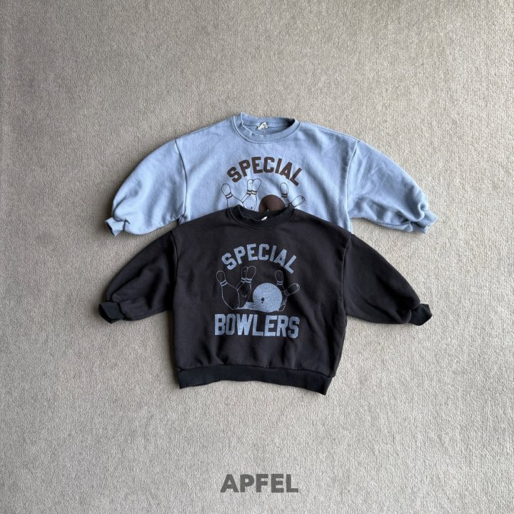 Apfel - Korean Children Fashion - #kidsshorts - Bowling Sweatshirt
