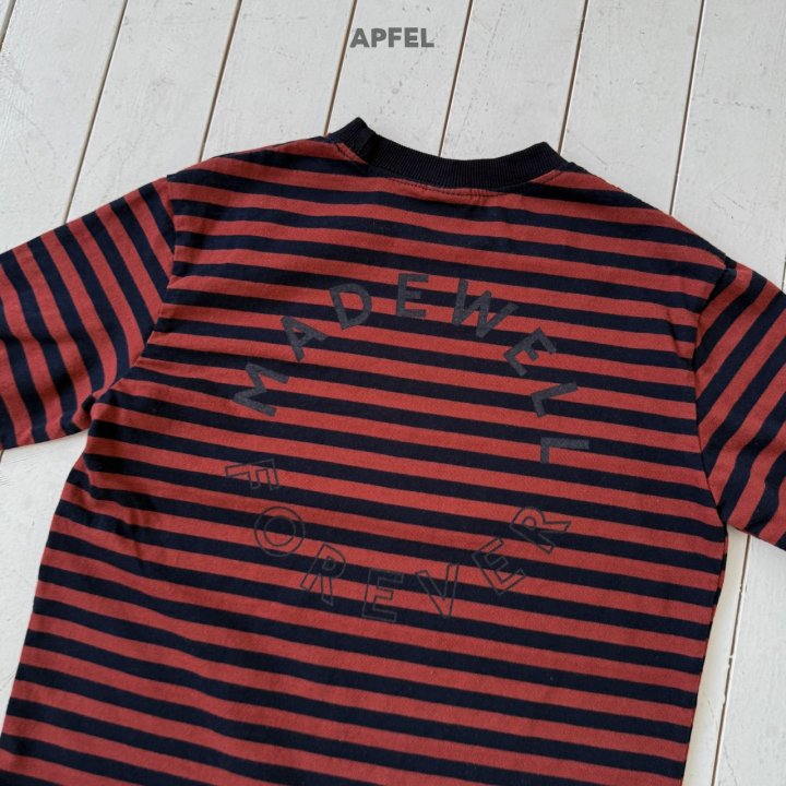 Apfel - Korean Children Fashion - #kidsstore - Collin Stripe Tee - 5