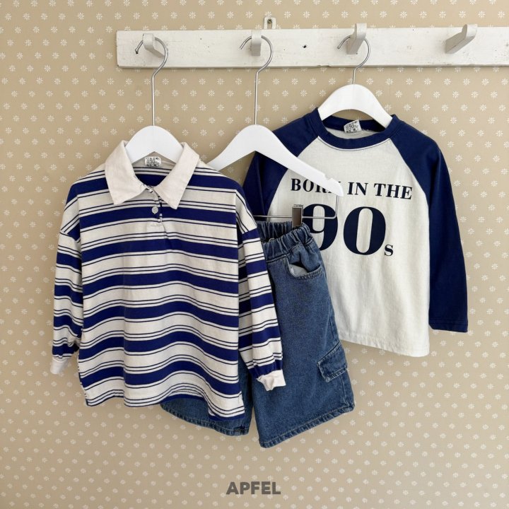 Apfel - Korean Children Fashion - #kidzfashiontrend - Yogurt Collar Tee - 7