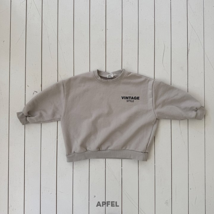Apfel - Korean Children Fashion - #kidsstore - Vintage Sweatshirt - 4