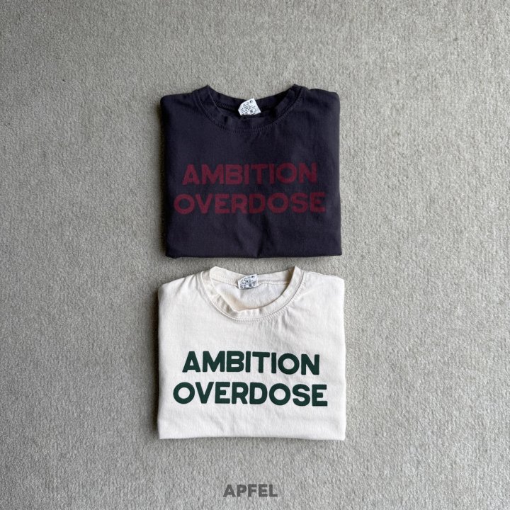 Apfel - Korean Children Fashion - #littlefashionista - Double Line Tee - 8