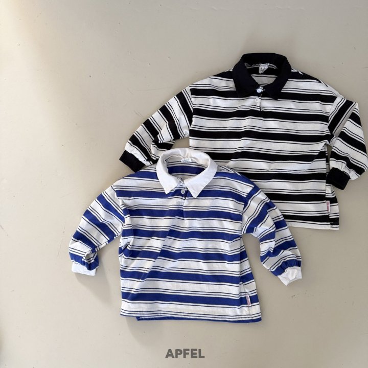 Apfel - Korean Children Fashion - #magicofchildhood - Yogurt Collar Tee - 10