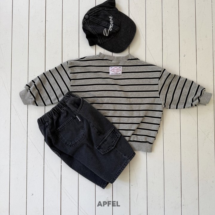 Apfel - Korean Children Fashion - #minifashionista - Cruise Bermuda Denim Pants - 9