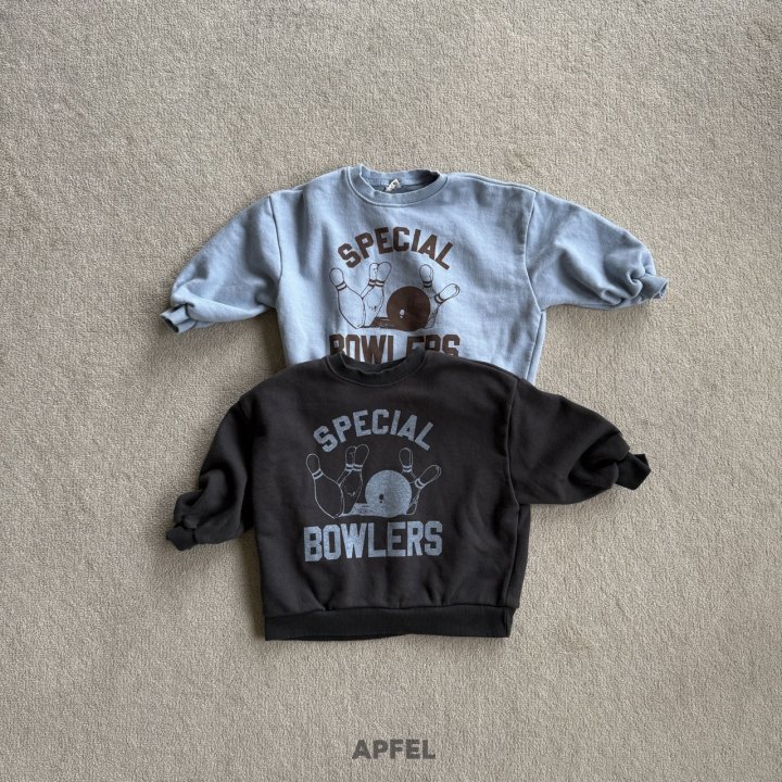 Apfel - Korean Children Fashion - #prettylittlegirls - Bowling Sweatshirt - 8