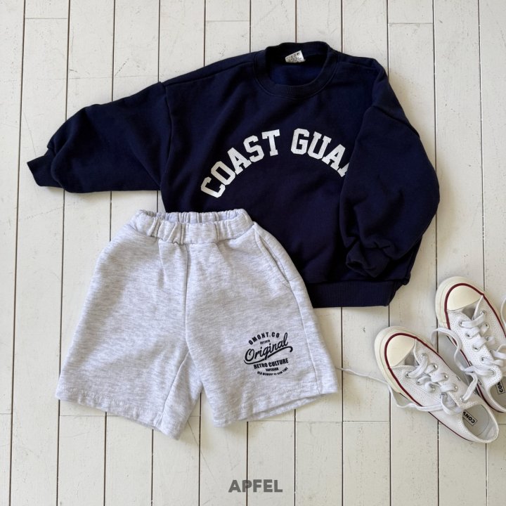 Apfel - Korean Children Fashion - #toddlerclothing - Logo Bermuda Pants - 4