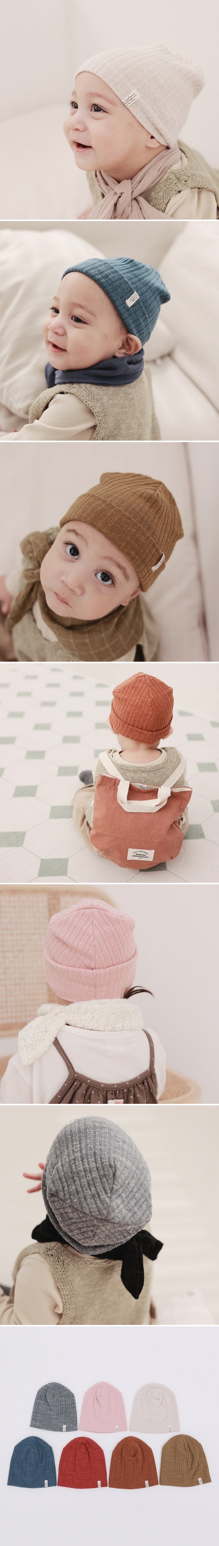 Apple Cat - Korean Baby Fashion - #babyboutiqueclothing - Cocoa Beanie