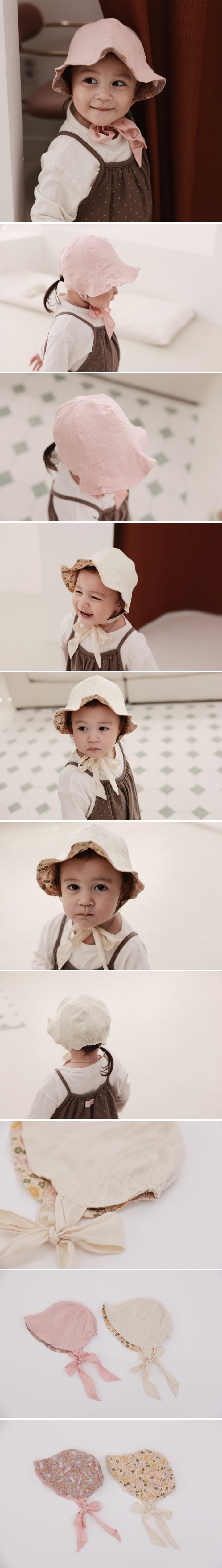 Apple Cat - Korean Baby Fashion - #babyfashion - Sera Bonnet