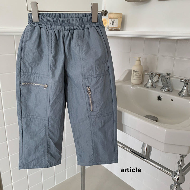Article - Korean Children Fashion - #Kfashion4kids - Zipper Pants - 5