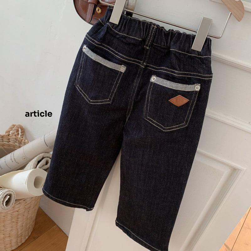 Article - Korean Children Fashion - #kidzfashiontrend - Take Non-Fade Pants - 4
