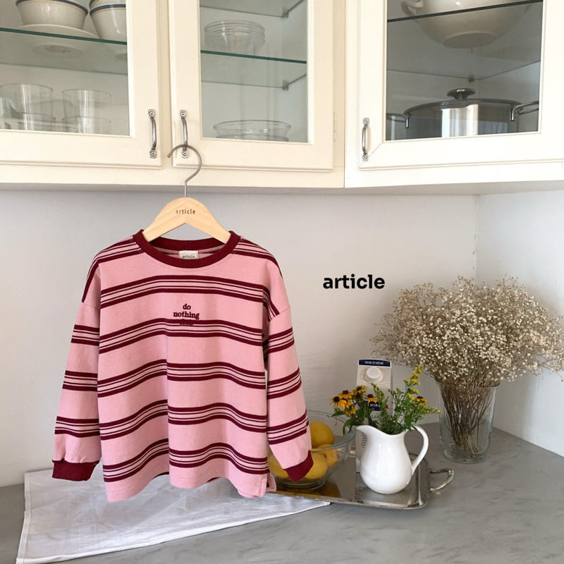 Article - Korean Children Fashion - #childofig - Club Embroidered Box Tee - 5