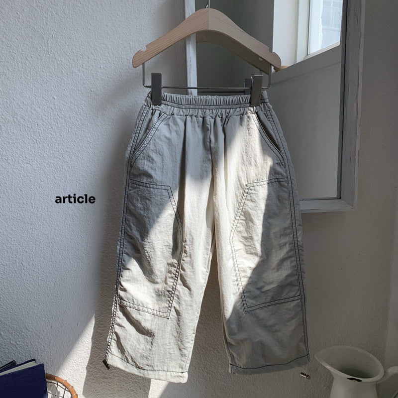 Article - Korean Children Fashion - #childofig - Legas Stitch Pants - 3