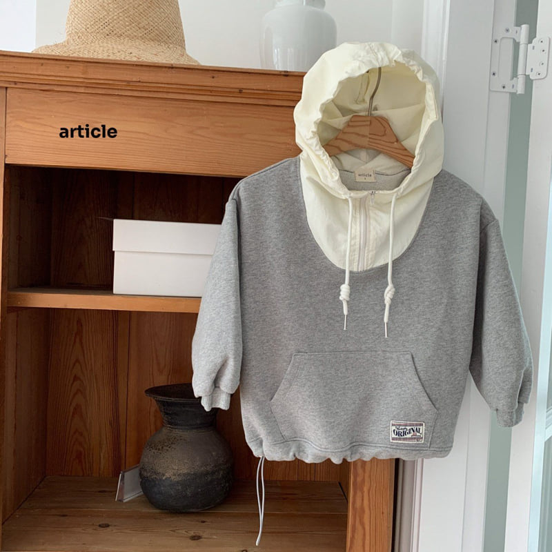 Article - Korean Children Fashion - #childofig - Original Hoodie - 5
