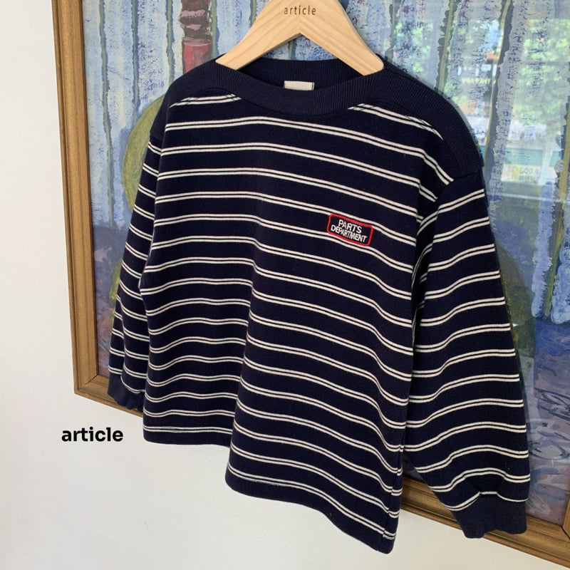 Article - Korean Children Fashion - #childofig - Land Boat Neck Tee - 3