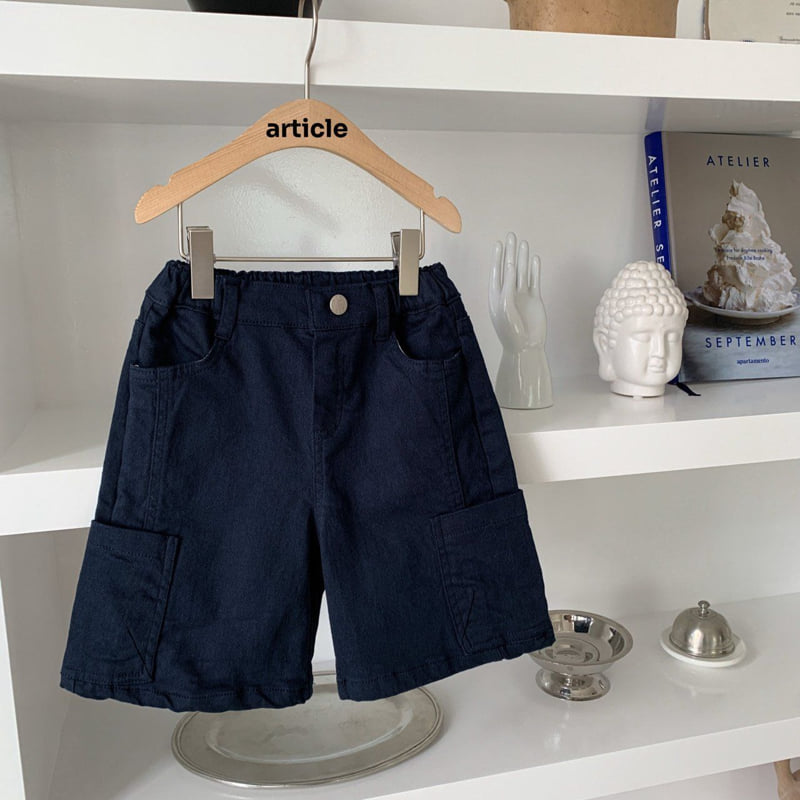 Article - Korean Children Fashion - #childofig - Hip Cargo Bermuda Pants - 9