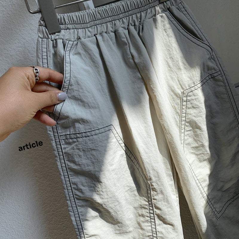 Article - Korean Children Fashion - #childofig - Legas Stitch Pants - 4